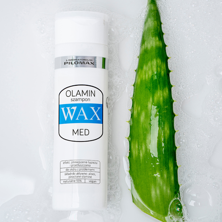 Szampon na łupież tłusty i problematyczną skórę głowy WAX MED OLAMIN 200ml