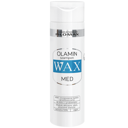 Szampon na łupież tłusty i problematyczną skórę głowy WAX MED OLAMIN 200ml