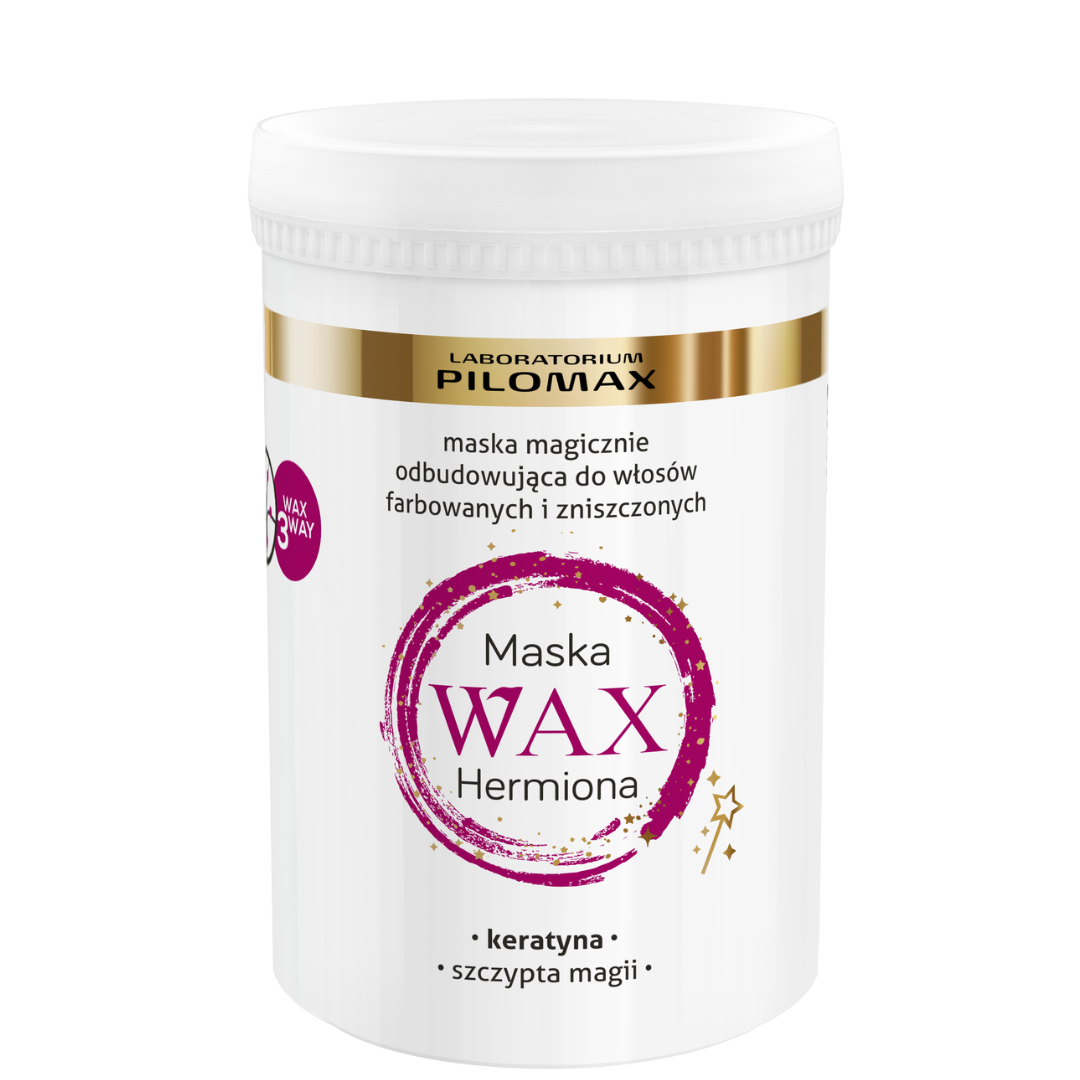 Maska magicznie odbudowująca z keratyną WAX HERMIONA 480ml