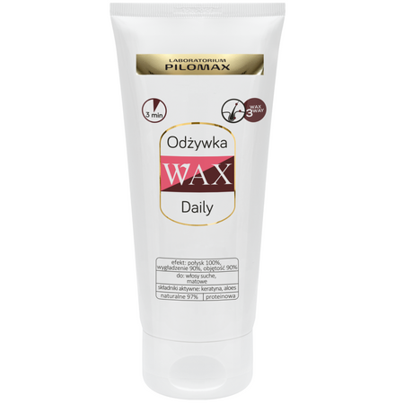 Odżywka keratynowa do włosów suchych, łamliwych i puszących się WAX DAILY 200ml